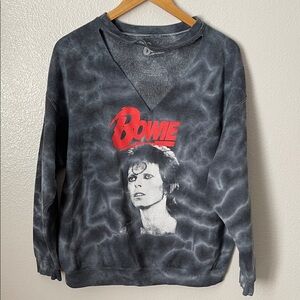David Bowie slouchy lounge sweatshirt XL
